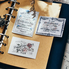 French Labels Stickers