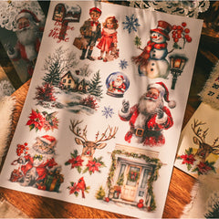 Vintage Christmas Rub-Ons