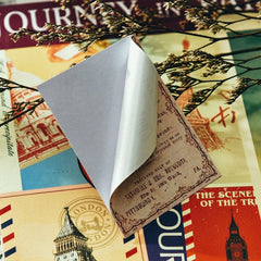Brwon Label Stickers