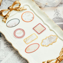 Coffee-Dyed Label Set