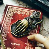 Vintage Brass Hand Clip