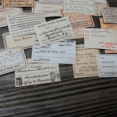 Vintage Ticket Stickers