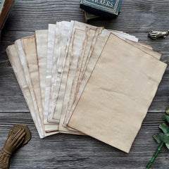 Coffee-Dyed Paper Set