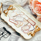 Coffee-Dyed Label Set