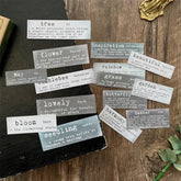 Dictionary Word Stickers