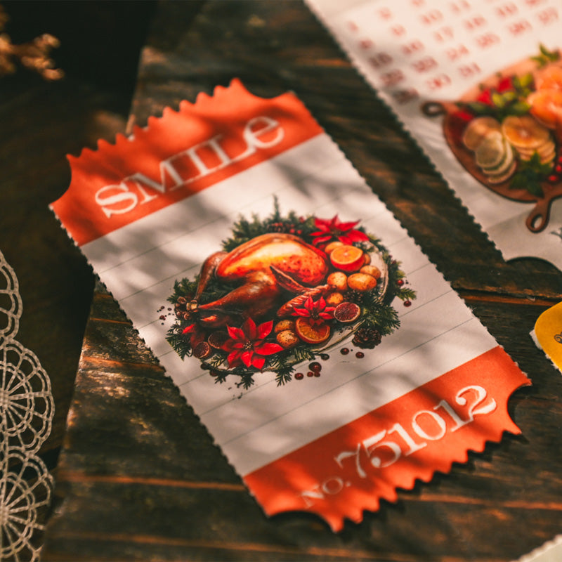 Christmas DIY craft rub-on transfers – vintage designs including Santa Claus, holiday pin-up girls, and winter scenes