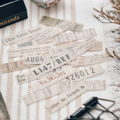 Vintage Quote Washi Stickers