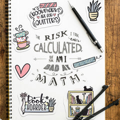 Book Lover Stickers