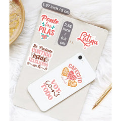 Latina Quote Stickers Pack