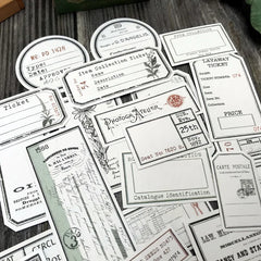 Vintage Ticket Stickers