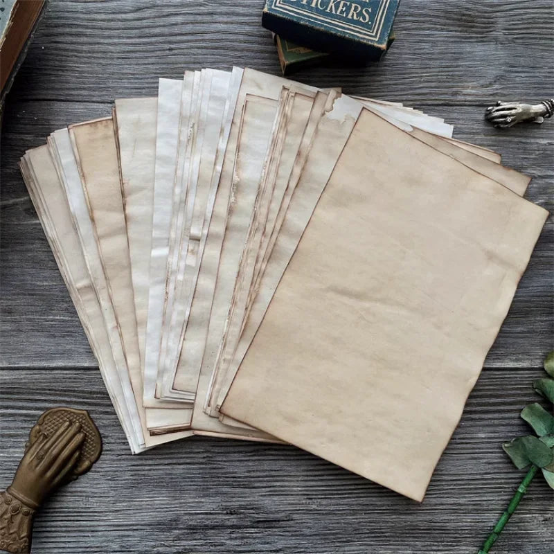 Coffee-Dyed Paper Set