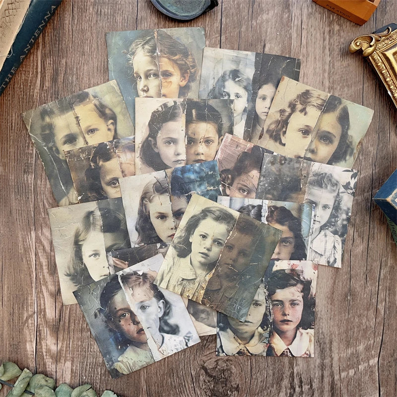 Old Portrait Paper Set