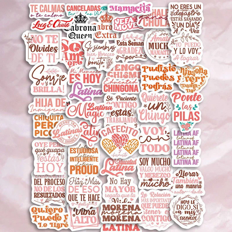 Latina Quote Stickers Pack