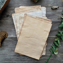 Coffee-Dyed Paper Set