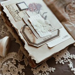 Coffee-Dyed Label Papers