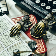 Vintage Brass Hand Clip