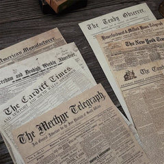 Vintage Newspaper Paper