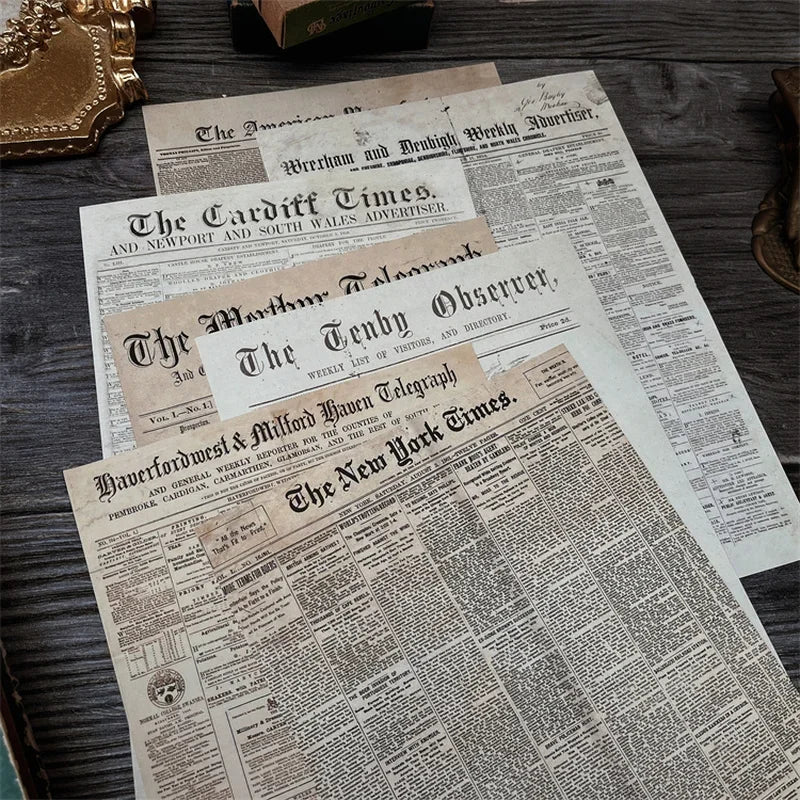 Vintage Newspaper Paper
