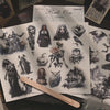 Gothic Halloween Rub-Ons